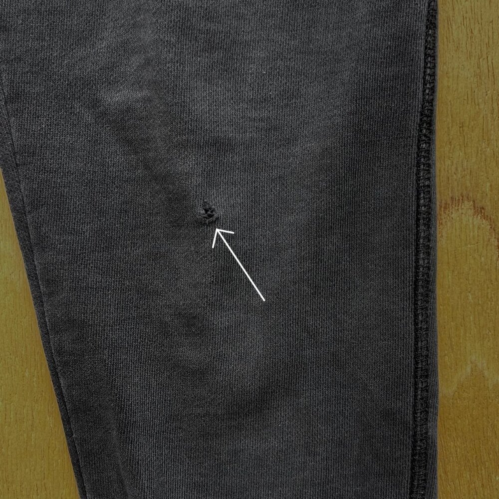 YOUNG LA SWEATPANTS JOGGERS WOMEN’S sz L Gray Drawstring High Rise - Picture 7 of 13